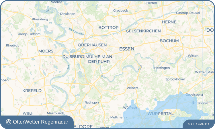 OtterWetter Regenradar-Widget Raadt