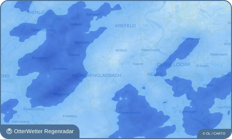 OtterWetter Regenradar-Widget Raderbroich