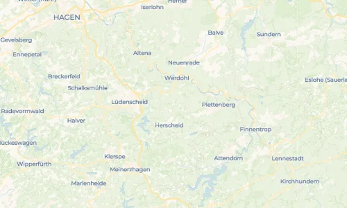 Regenradar Vorschaubild - Aktuelle Niederschläge in Rärin und Umgebung