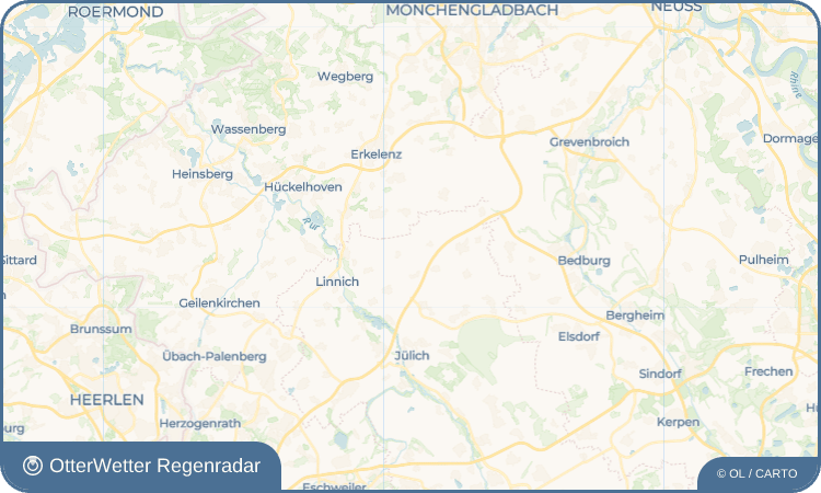OtterWetter Regenradar-Widget Ralshoven
