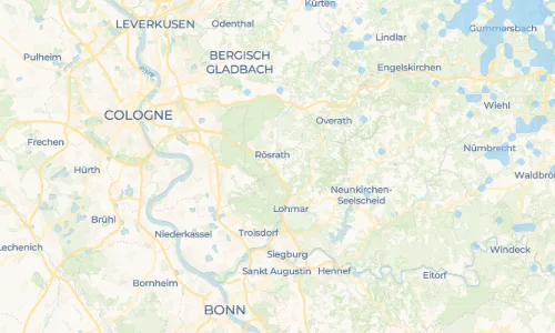 Regenradar Rambrücken: aktuelle Niederschläge in Rambrücken und Umgebung, Stand 26. Oktober 2026 um 6:50 Uhr