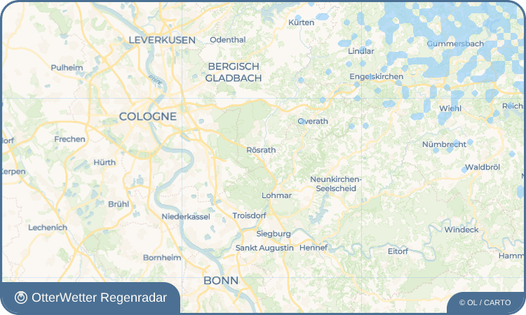 OtterWetter Regenradar-Widget Rambrücken