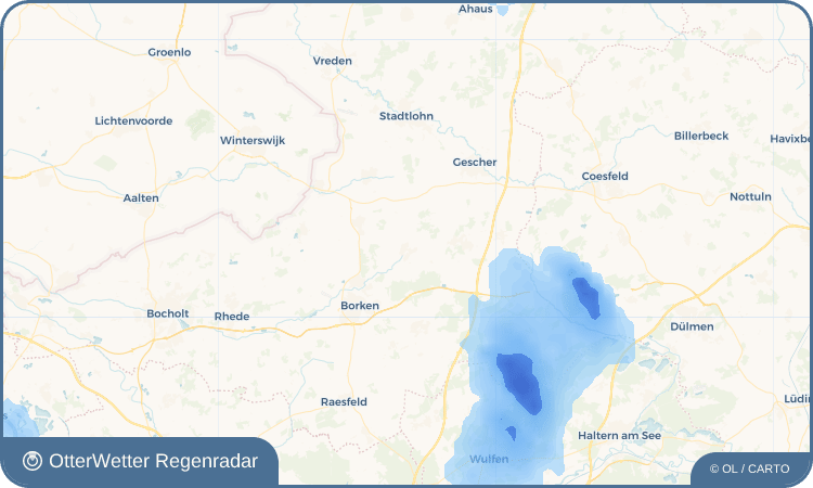 OtterWetter Regenradar-Widget Ramsdorf