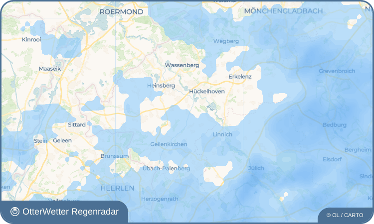 OtterWetter Regenradar-Widget Randerath