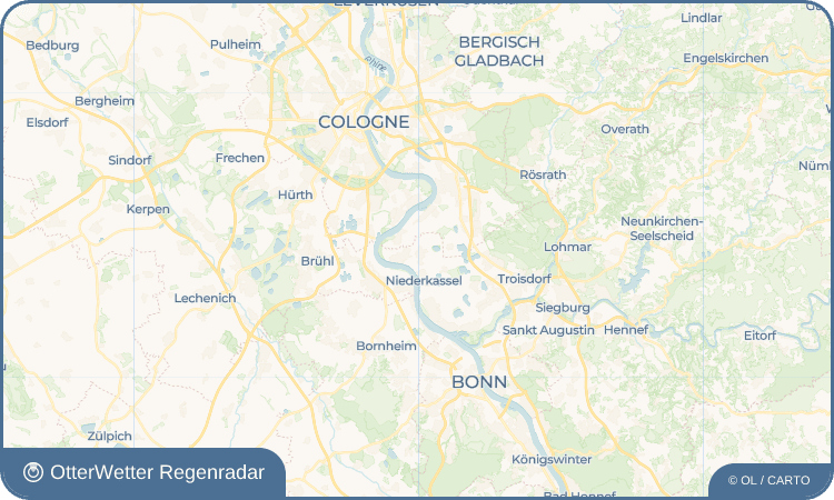 OtterWetter Regenradar-Widget Ranzel