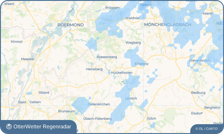 OtterWetter Regenradar-Widget Ratheim