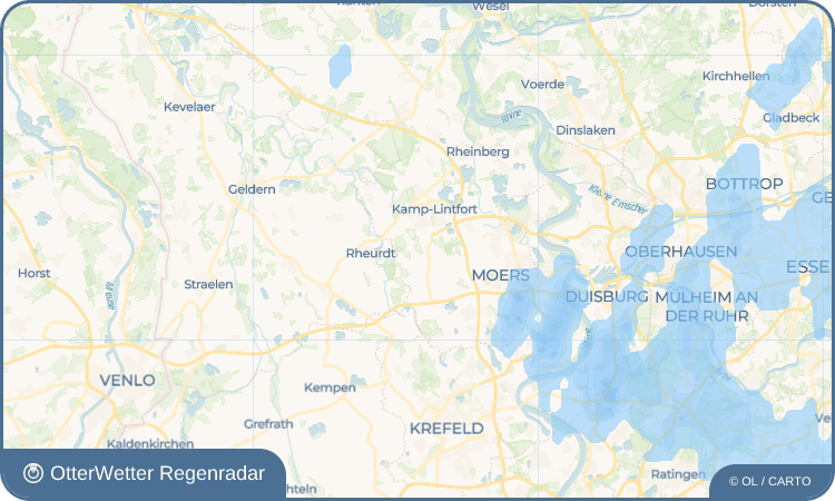 OtterWetter Regenradar-Widget Rayen