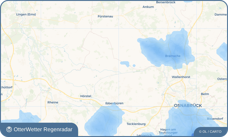OtterWetter Regenradar-Widget Recke
