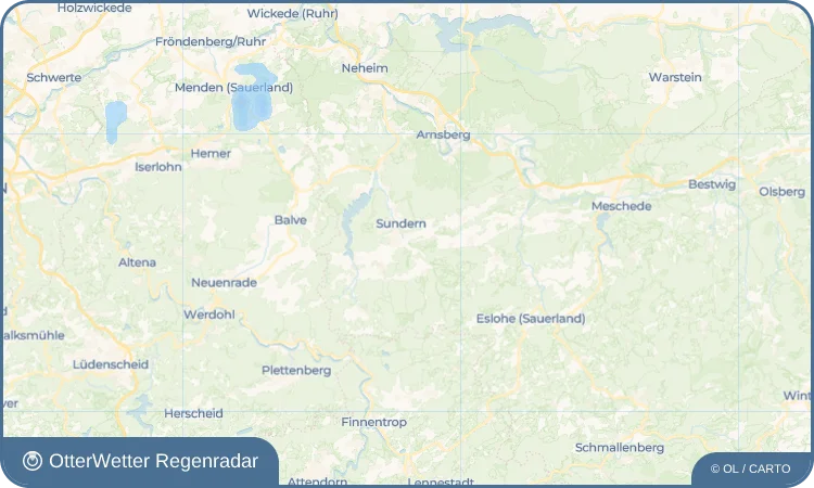 Wetter-Widget-Vorschau mit Vorhersagedaten für Recklinghausen (Sauerland)