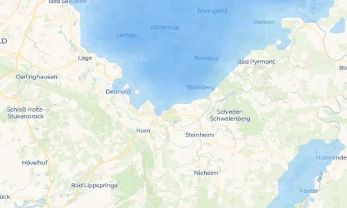 Regenradar Vorschaubild - Aktuelle Niederschläge in Reelkirchen und Umgebung