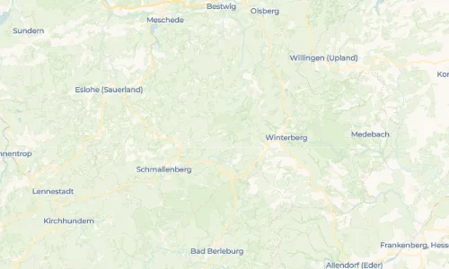 Regenradar Vorschaubild - Aktuelle Niederschläge in Rehsiepen und Umgebung