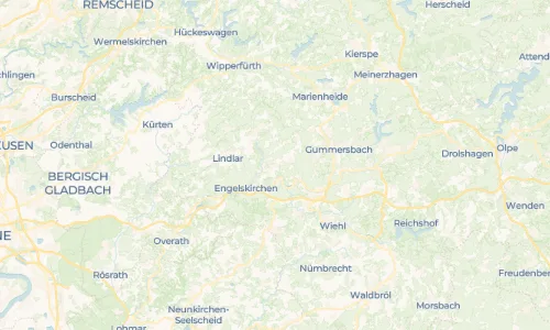 Regenradar Remerscheid: aktuelle Niederschläge in Remerscheid und Umgebung, Stand 21. Oktober 2026 um 17:35 Uhr
