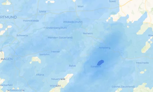 Regenradar Vorschaubild - Aktuelle Niederschläge in Retringen und Umgebung