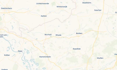 Regenradar Vorschaubild - Aktuelle Niederschläge in Rhede und Umgebung