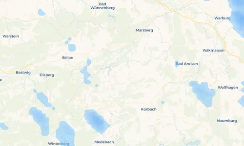 Regenradar Vorschaubild - Aktuelle Niederschläge in Rhenegge und Umgebung
