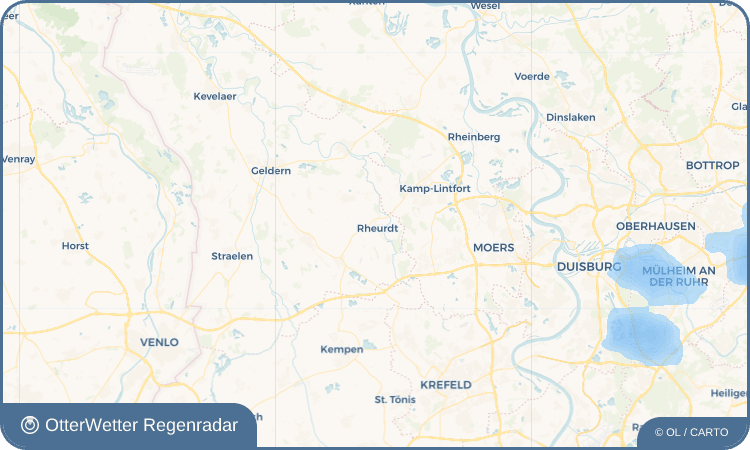 OtterWetter Regenradar-Widget Rheurdt