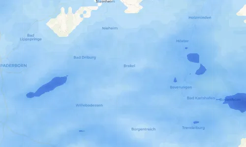 Regenradar Vorschaubild - Aktuelle Niederschläge in Riesel und Umgebung