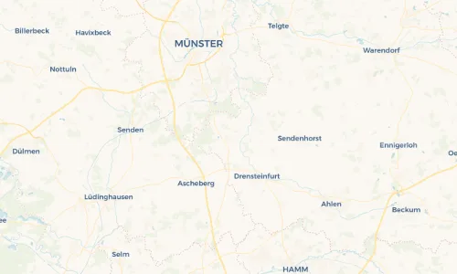 Regenradar Vorschaubild - Aktuelle Niederschläge in Rinkerode und Umgebung