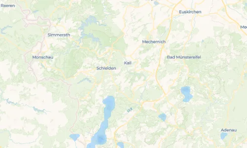 Regenradar-Vorschau: aktuelle Niederschläge in Rinnen und Umgebung