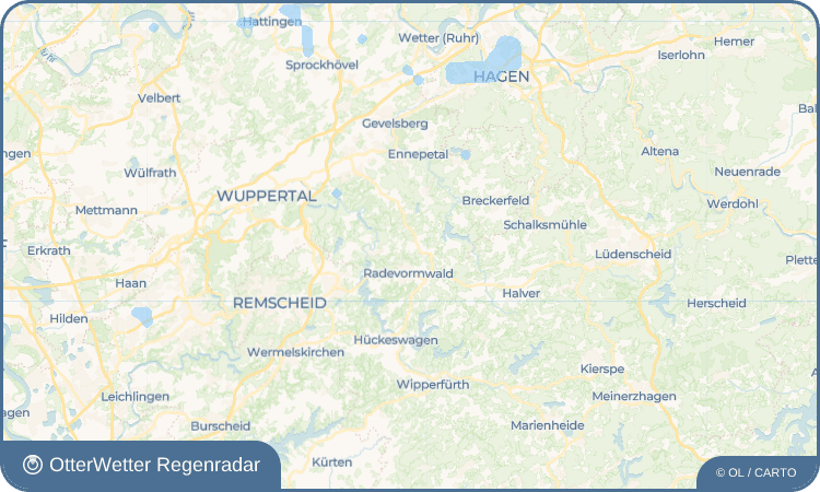 OtterWetter Regenradar-Widget Rochollsberg