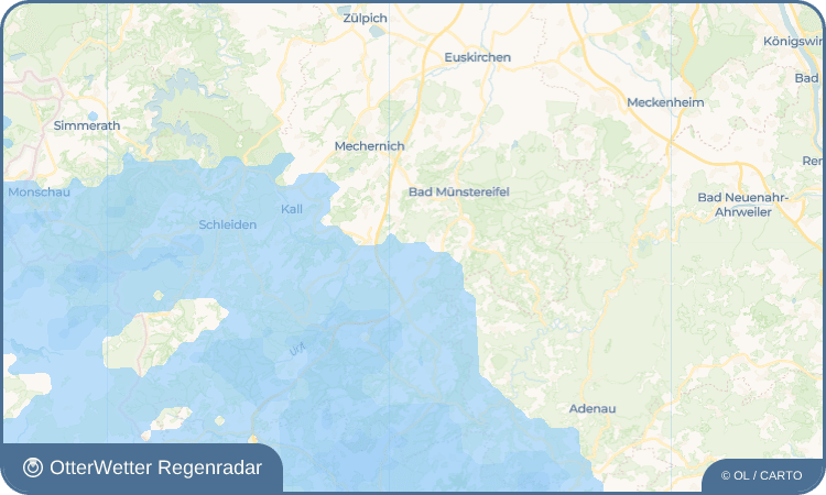 OtterWetter Regenradar-Widget Roderath