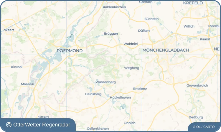Wetter-Widget-Vorschau mit Vorhersagedaten für Rödgen
