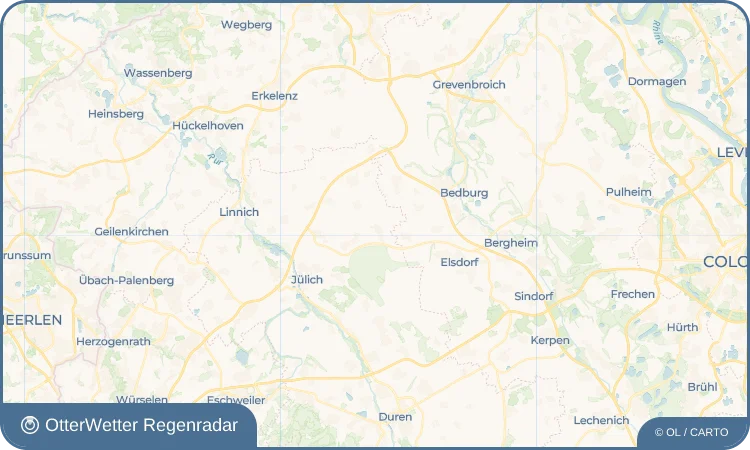Widget-Vorschau für Rödingen Wetter-Widget-Vorschau mit Vorhersagedaten für Rödingen