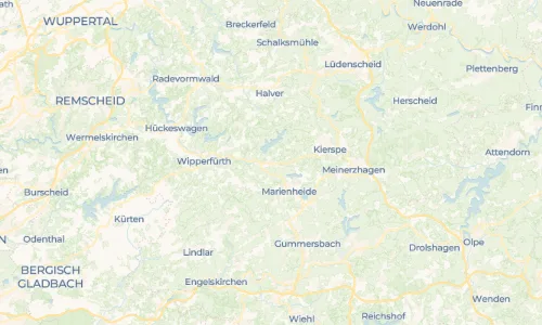 Regenradar Vorschaubild - Aktuelle Niederschläge in Rönsahl und Umgebung