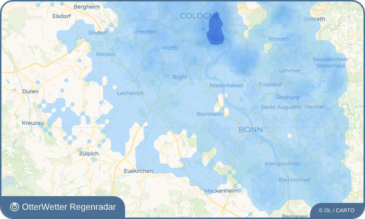 Wetter-Widget-Vorschau mit Vorhersagedaten für Rösberg