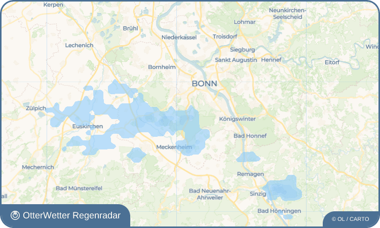 Widget-Vorschau für Röttgen Wetter-Widget-Vorschau mit Vorhersagedaten für Röttgen