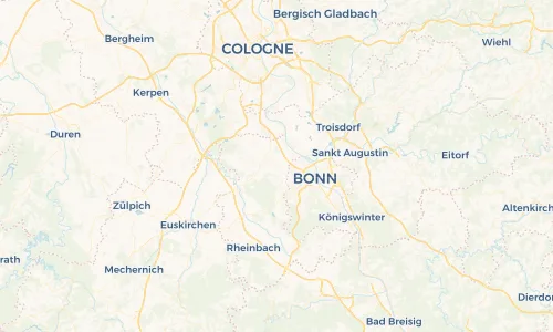 Regenradar Vorschaubild - Aktuelle Niederschläge in Roisdorf und Umgebung