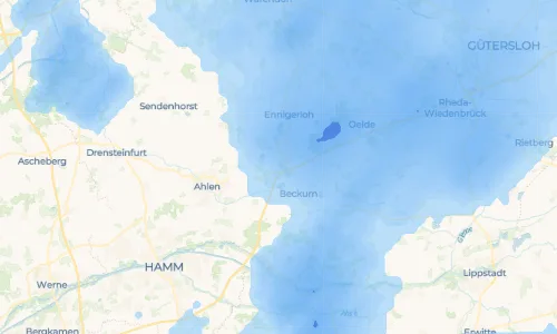 Regenradar Vorschaubild - Aktuelle Niederschläge in Roland und Umgebung