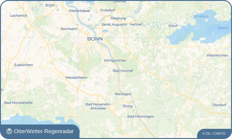 Widget-Vorschau für Rolandswerth Wetter-Widget-Vorschau mit Vorhersagedaten für Rolandswerth