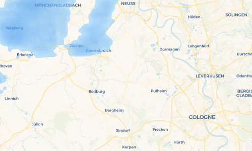 Regenradar Vorschaubild - Aktuelle Niederschläge in Rommerskirchen und Umgebung