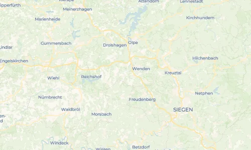 Regenradar Vorschaubild - Aktuelle Niederschläge in Rothemühle und Umgebung