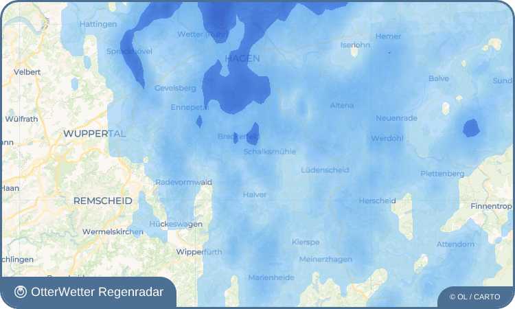 Widget-Vorschau für Rotthausen Wetter-Widget-Vorschau mit Vorhersagedaten für Rotthausen