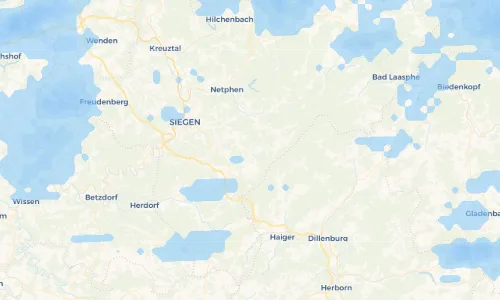 Regenradar Vorschaubild - Aktuelle Niederschläge in Rudersdorf und Umgebung