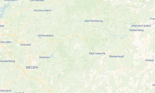Regenradar Vorschaubild - Aktuelle Niederschläge in Rückershausen und Umgebung