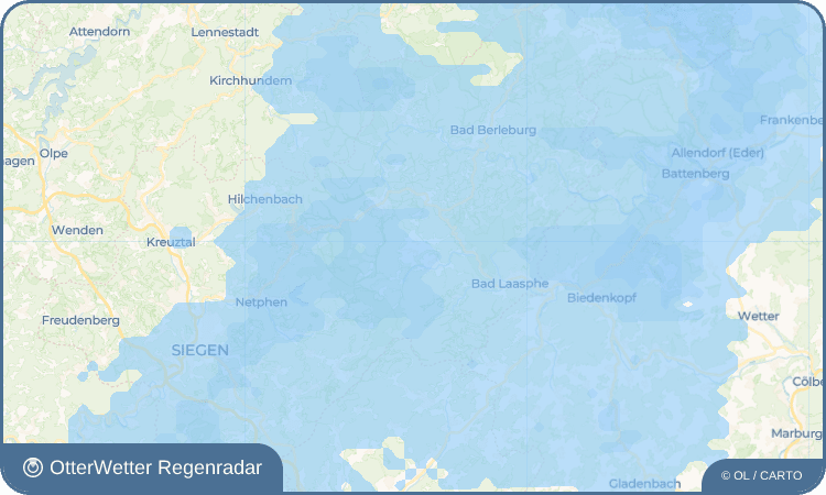 OtterWetter Regenradar-Widget Rückershausen