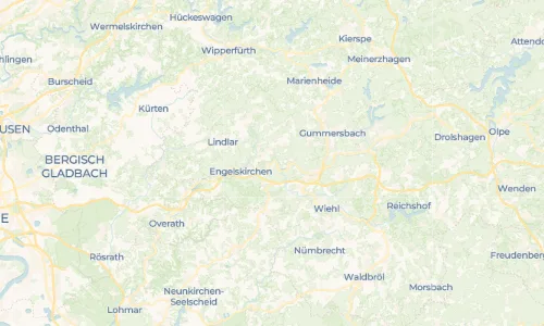 Regenradar Vorschaubild - Aktuelle Niederschläge in Ründeroth und Umgebung