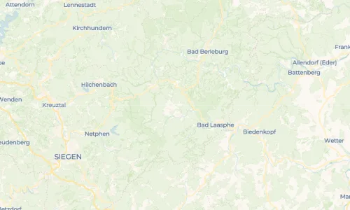 Regenradar Rüppershausen: aktuelle Niederschläge in Rüppershausen und Umgebung, Stand 19. Oktober 2026 um 21:05 Uhr