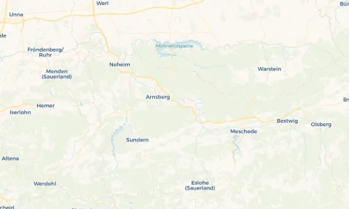 Regenradar-Vorschau: aktuelle Niederschläge in Rumbeck und Umgebung