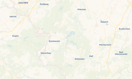 Regenradar Vorschaubild - Aktuelle Niederschläge in Rurberg und Umgebung