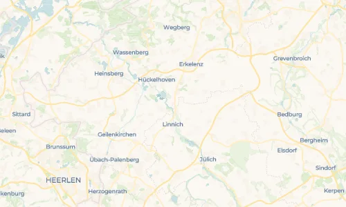 Regenradar Vorschaubild - Aktuelle Niederschläge in Rurich und Umgebung