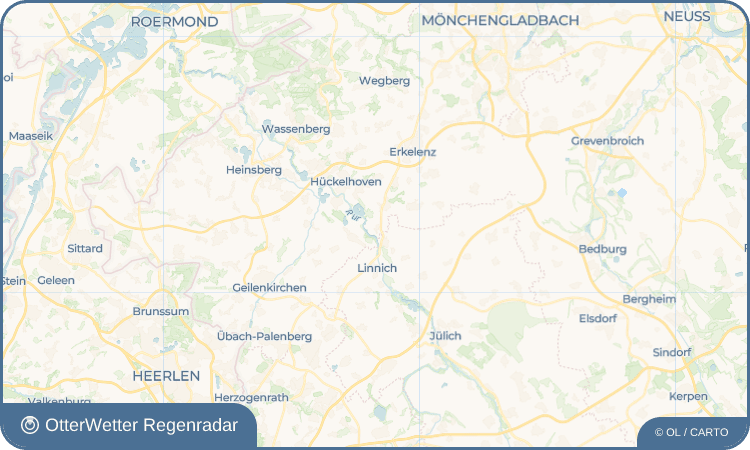 OtterWetter Regenradar-Widget Rurich