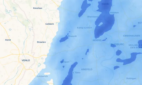Regenradar Vorschaubild - Aktuelle Niederschläge in Saelhuysen und Umgebung