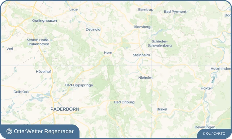 Widget-Vorschau für Sandebeck Wetter-Widget-Vorschau mit Vorhersagedaten für Sandebeck