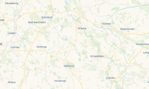 Regenradar Vorschaubild - Aktuelle Niederschläge in Sankt Arnold und Umgebung