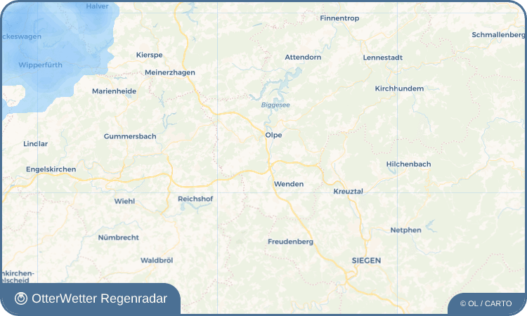 Wetter-Widget-Vorschau mit Vorhersagedaten für Saßmicke