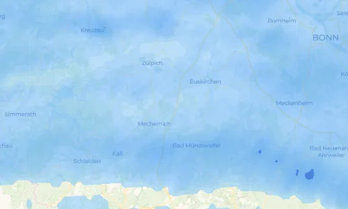 Regenradar Vorschaubild - Aktuelle Niederschläge in Satzvey und Umgebung